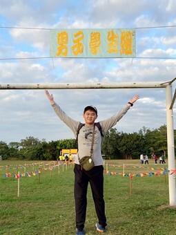 第一次參加校園的聖誕路跑